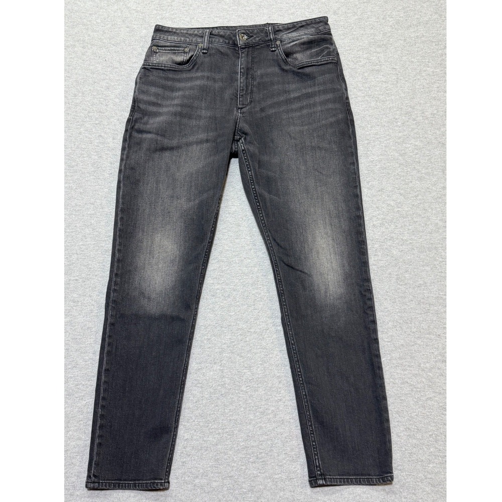 Rag & Bone Fit 3 Classic Mens Jeans 34x32 Faded Black Slim Straight Denim